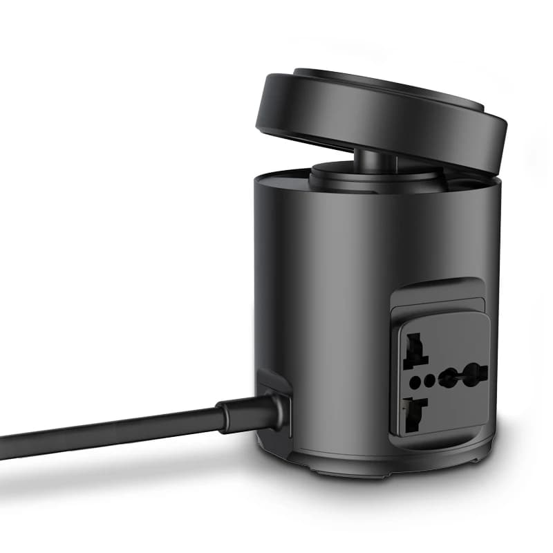 چندراهی برق و شارژر وایرلس پاورولوژی مدل PWCUQC014 با توان 65 وات و پورت‌های USB-C و USB-A — تصویر ۵