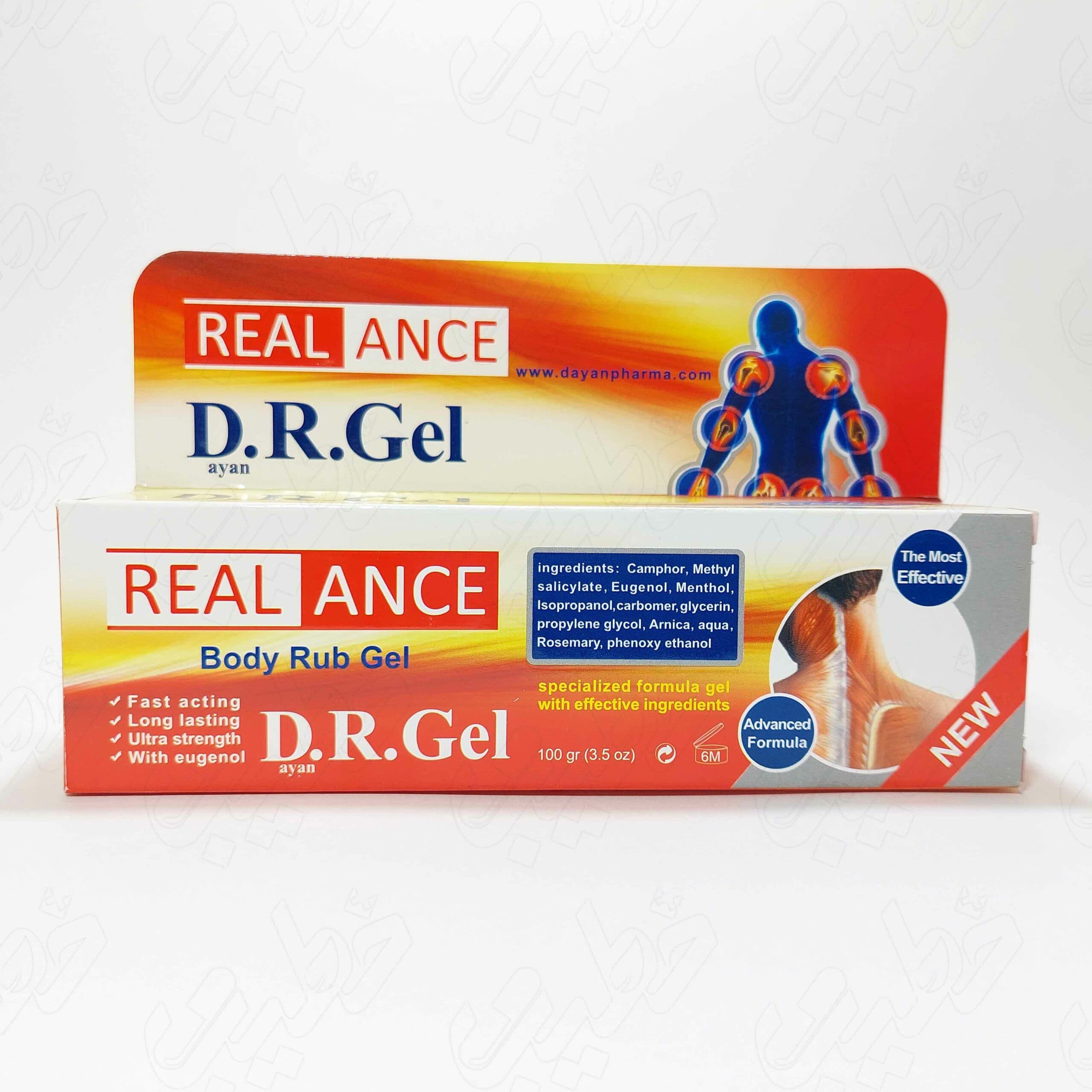 ژل موضعی عضلات و مفاصل ریلنس R.Gel