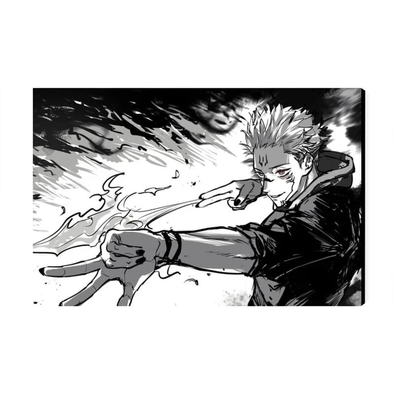 تابلو شاسی تابلو مدل انیمه جوجوتسو کایزن Jujutsu Kaisen کد As2891