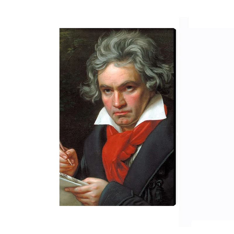 تابلو شاسی مدل مشاهیر بتهوون Beethoven کد As2757 — تصویر ۲