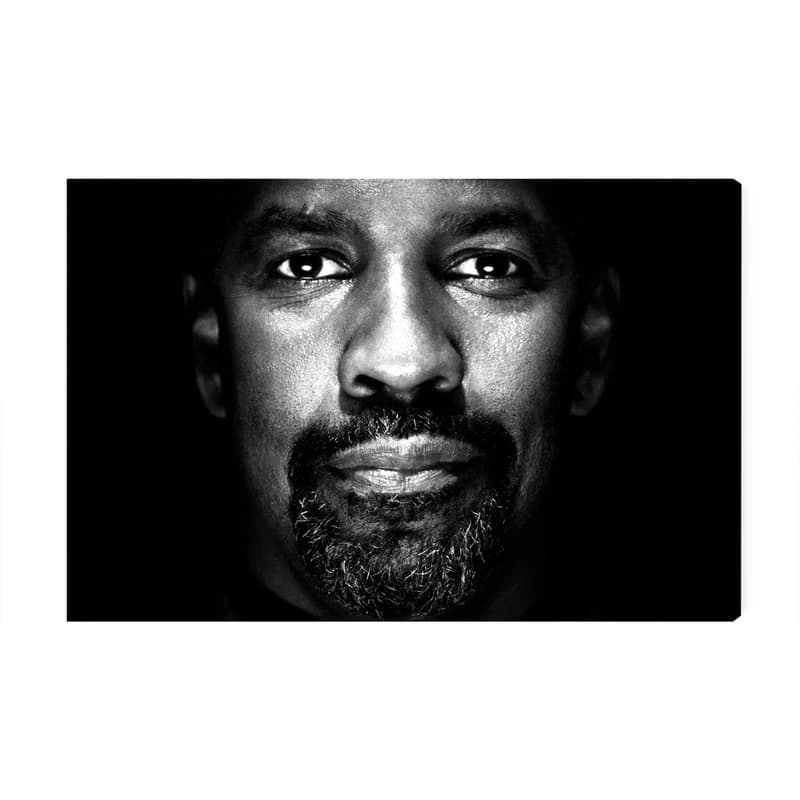 تابلو شاسی مدل مشاهیر دنزل واشینگتون Denzel Washington کد As2745