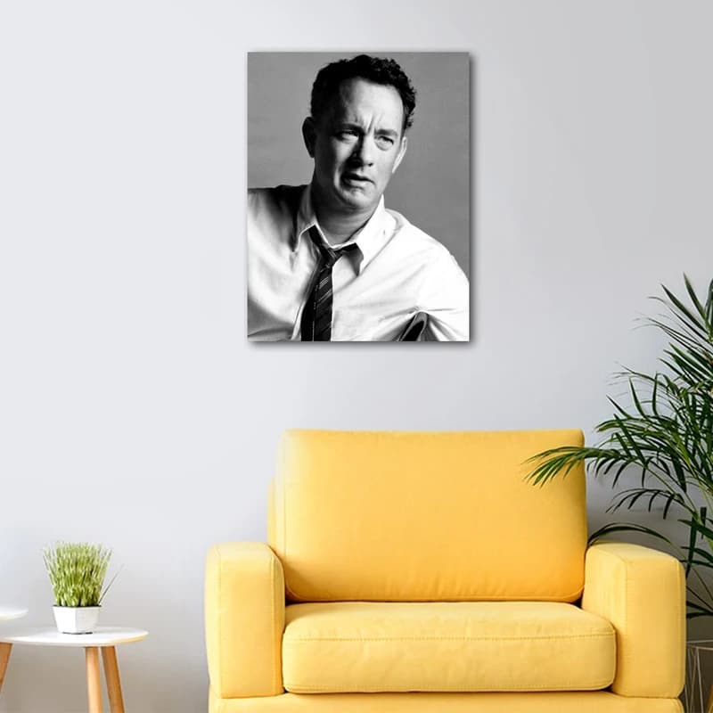 تابلو شاسی مدل مشاهیر تام هنکس Tom Hanks کد As2744 — تصویر ۳