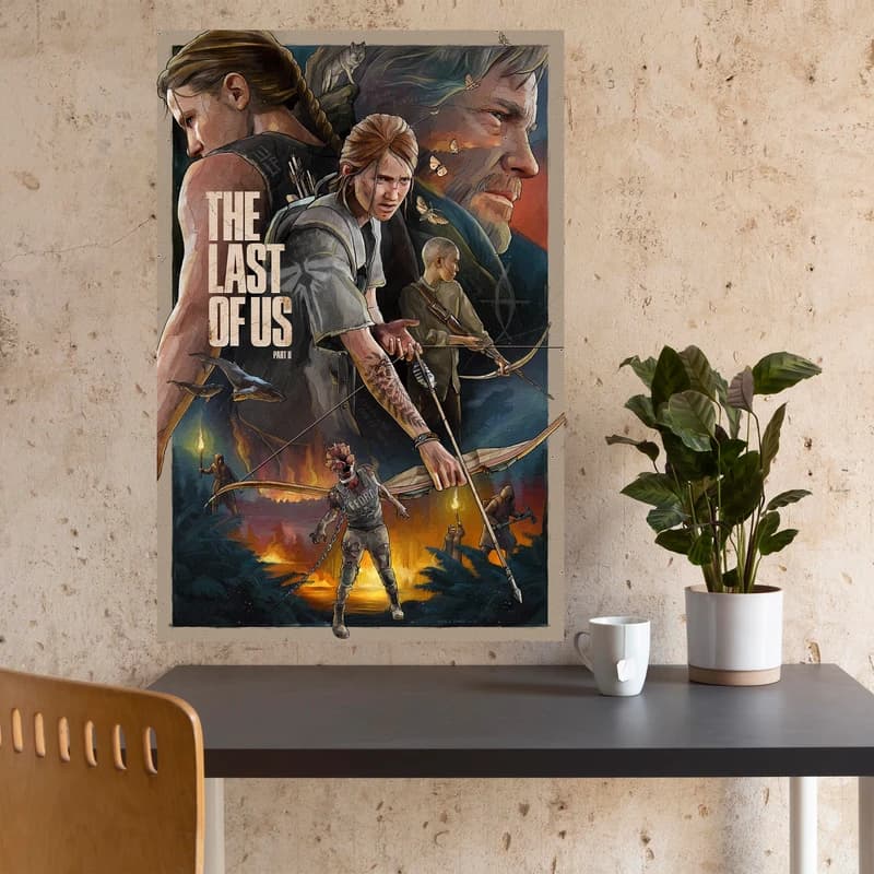 تابلو شاسی مدل گیمینگ لست اف اس last of us 2 کد 1269 — تصویر ۳