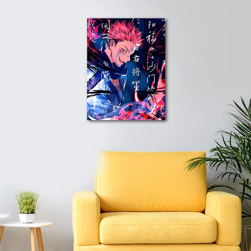 تابلو شاسی مدل انیمه جوجوتسو Jujutsu Kaisen کد As2140 — تصویر ۲