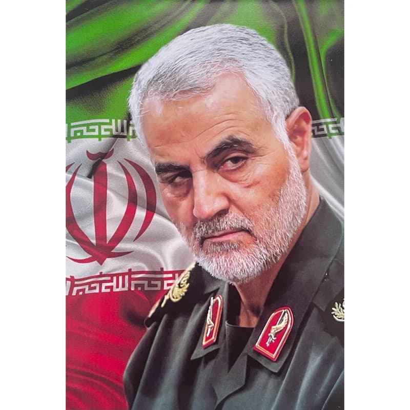 تابلو شاسی مدل سردار سلیمانی ایران — تصویر ۲