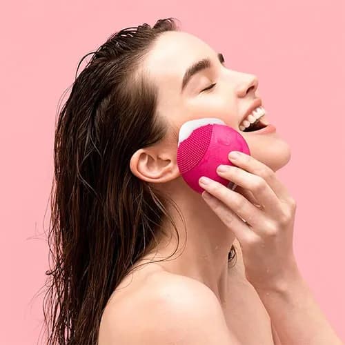 فيس براش سيليكوني برقي natura love — تصویر ۳