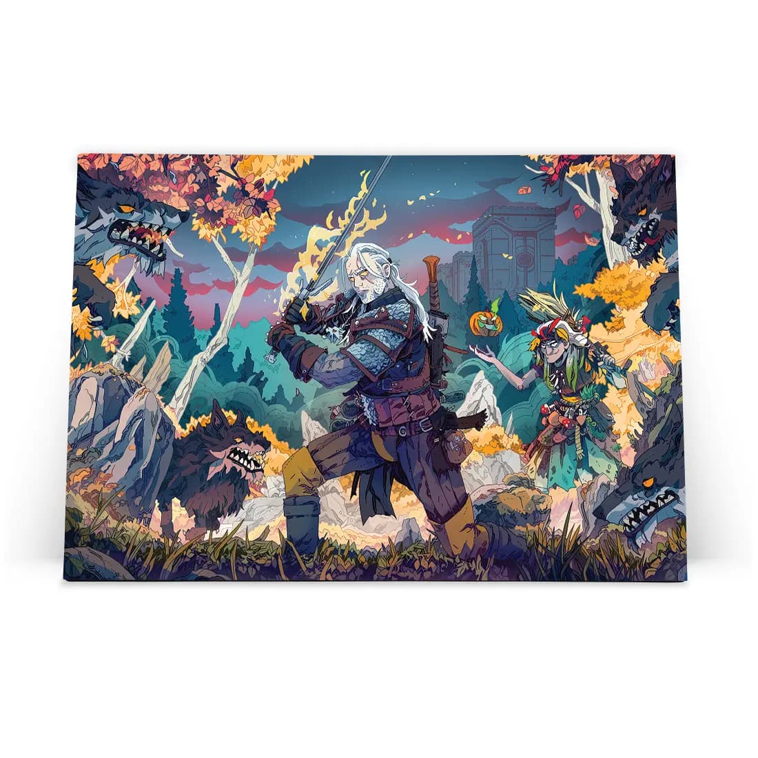 تابلو شاسی ویچر طرح 15 The Witcher — تصویر ۲