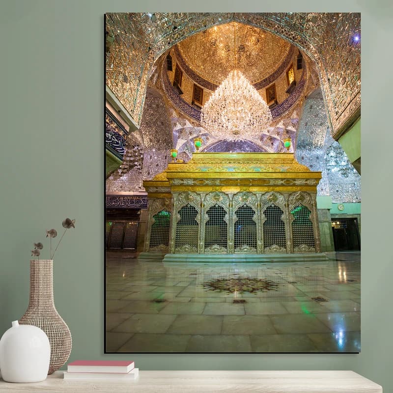 تابلو شاسی مدل کربلا ضریح مطهر امام حسین (ع) کد 01 — تصویر ۲