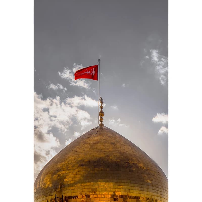 تابلو شاسی مدل سوریه گنبد منور حرم حضرت زینب (س) کد 03