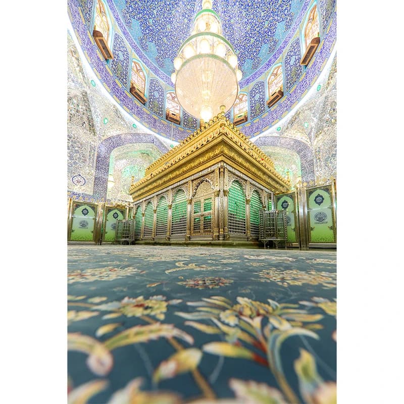 تابلو شاسی مدل نجف ضریح مطهر امام علی (ع) کد 06 — تصویر ۴