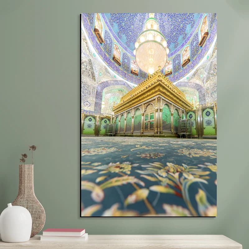 تابلو شاسی مدل نجف ضریح مطهر امام علی (ع) کد 06