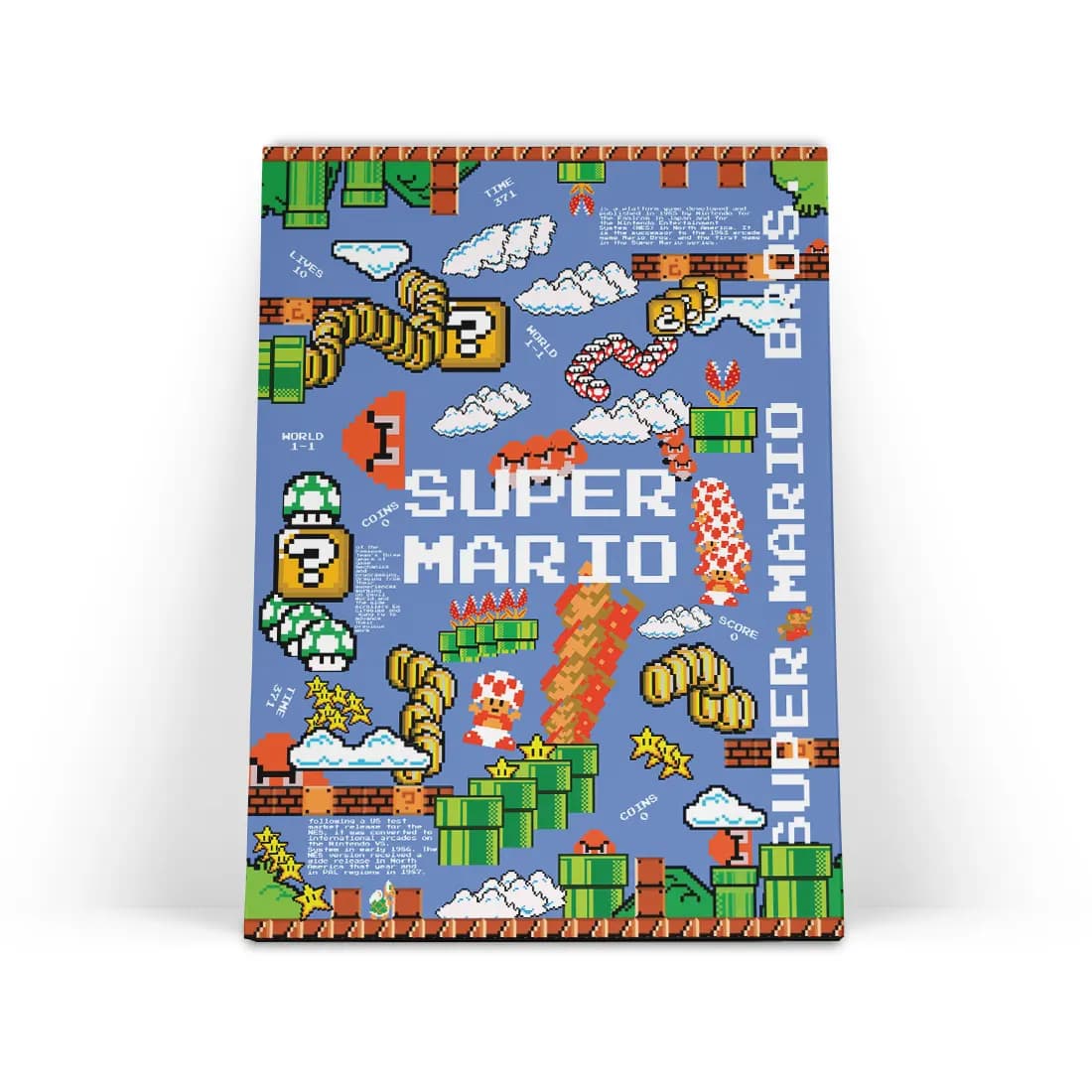 تابلو شاسی سوپر ماریو طرح 3 Super Mario