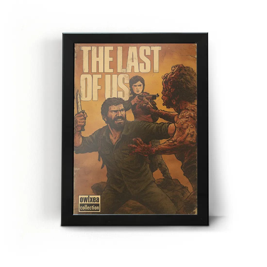 تابلو قاب آخرین بازمانده از ما The Last Of Us طرح 51