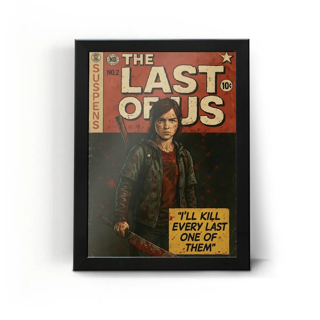 تابلو قاب لست آف آس The Last Of Us طرح 49