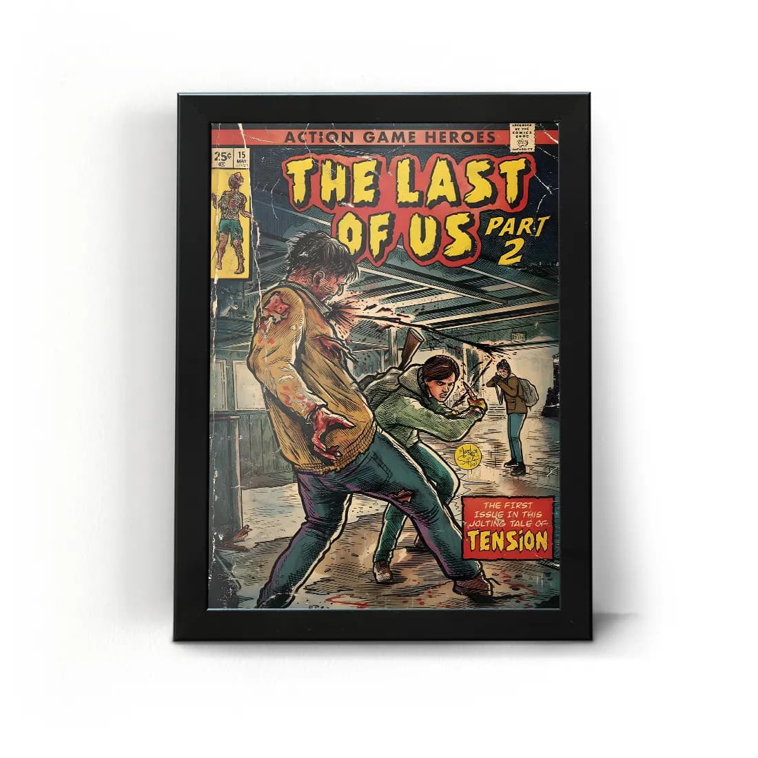 تابلو قاب لست آف آس The Last Of Us طرح 48 — تصویر ۲