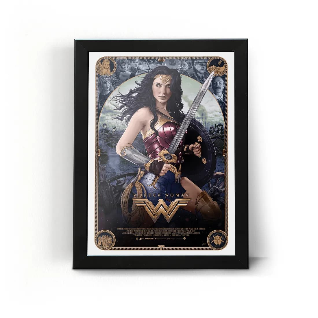تابلو قاب زن شگفت انگیز Wonder Woman 2 — تصویر ۲