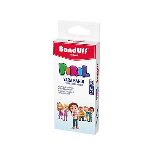 چسب زخم BandUff طرح PIRIL بسته 10 عددي — تصویر ۲