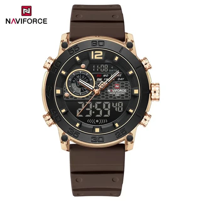 ساعت مچی مردانه اورجینال برند نیویفورس nf6104 naviforce