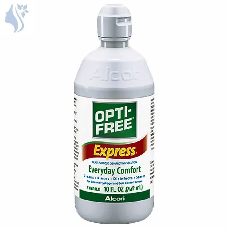 محلول شستشوی لنز اپتی فری مدل Express حجم 120 میلی لیتر (بدون تاریخ مصرف )