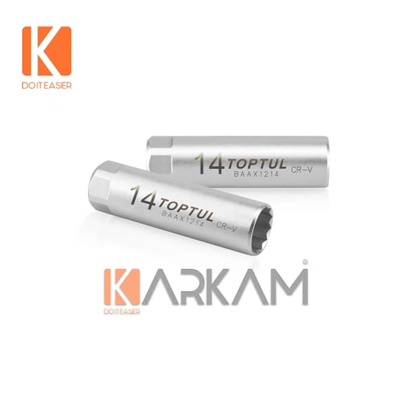 آچار بکس 3.8 شمعی 14 فنری BAAX1214 تاپ تول — تصویر ۲