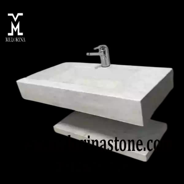 روشویی سرامیکی دیواری مدرن کد NJ-035