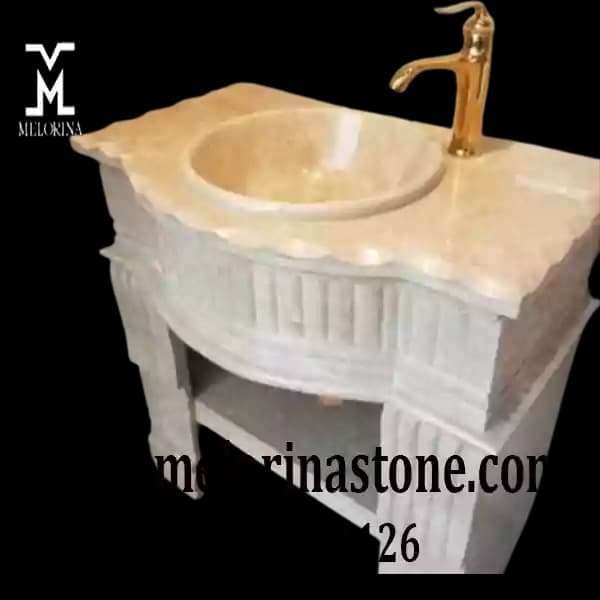 روشویی سنگی جدید پایه دار کد NJ012