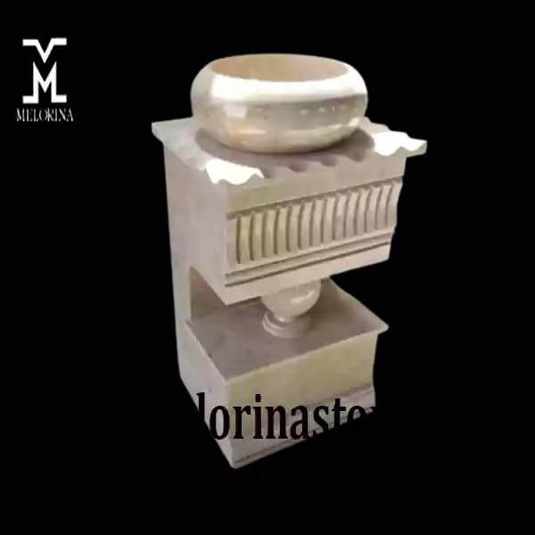 روشویی سنگی جدید تک پایه کد NJ04