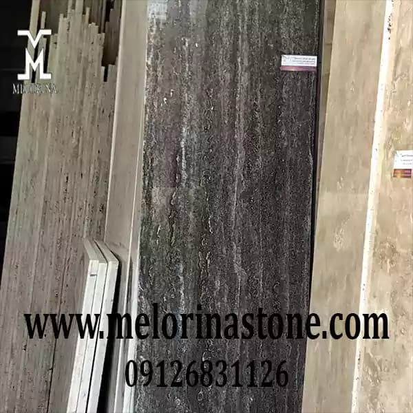 سنگ تراورتن سیلور کاشان (دودی) کد T10