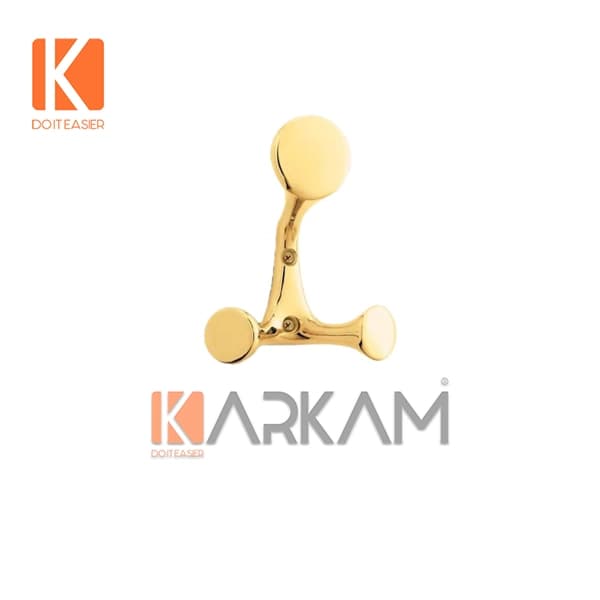 قلاب لباس H975 طلايی HTN