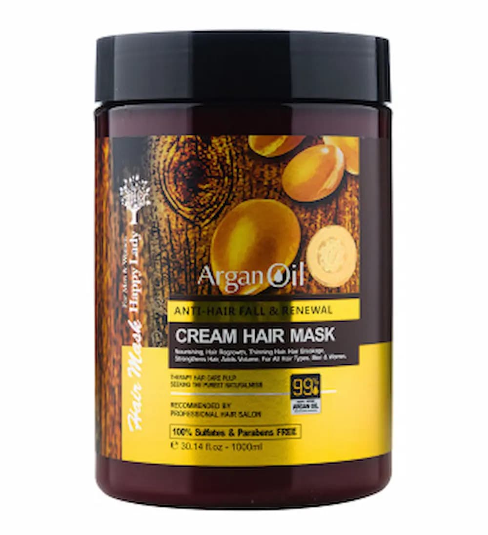 ماسک مو روغن آرگان داخل حمام هپی لیدی