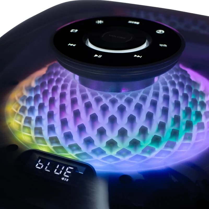 پخش‌کننده خانگی میکرولب مدل Magma 300 با نورپردازی RGB — تصویر ۵