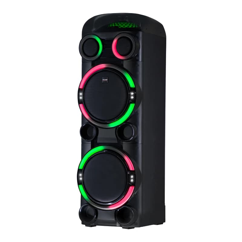 پخش‌کننده خانگی میکرولب مدل Magma 300 با نورپردازی RGB — تصویر ۶