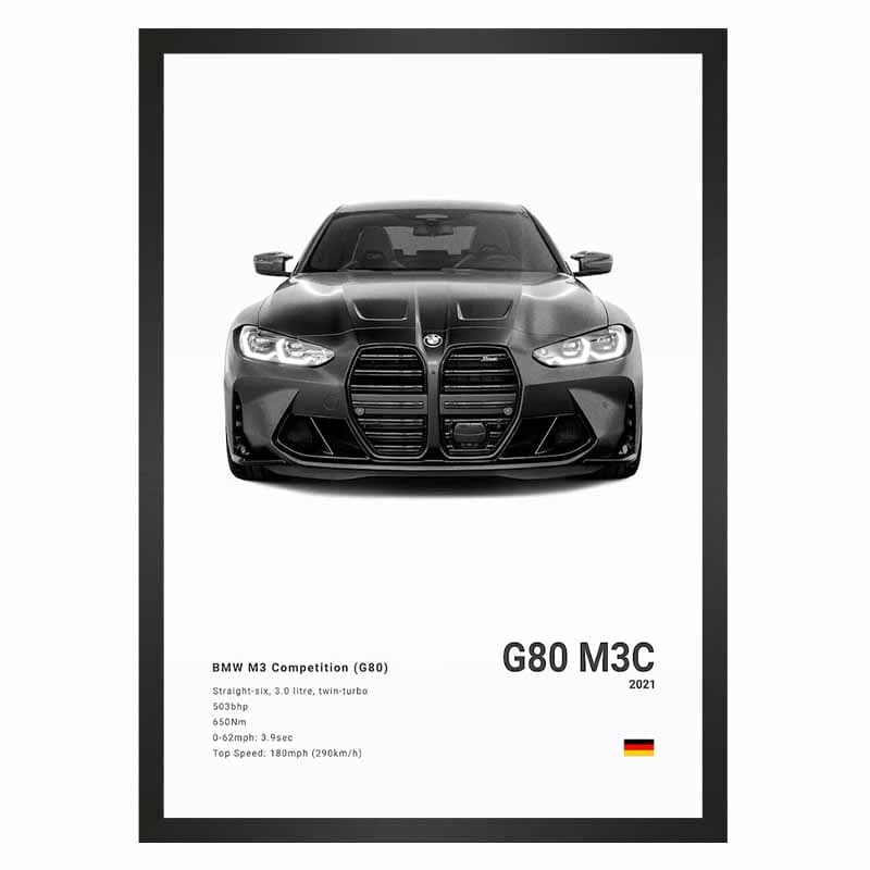 تابلو بی او و مدل BMW M3 — تصویر ۲
