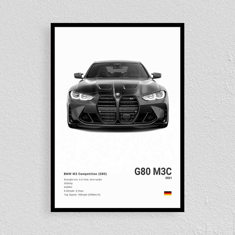 تابلو بی او و مدل BMW M3 — تصویر ۳