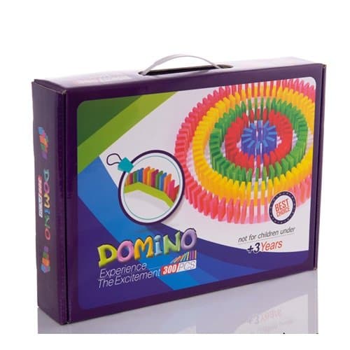 بازی آموزشی و مهارتی دومینو 300 قطعه پرشین 16