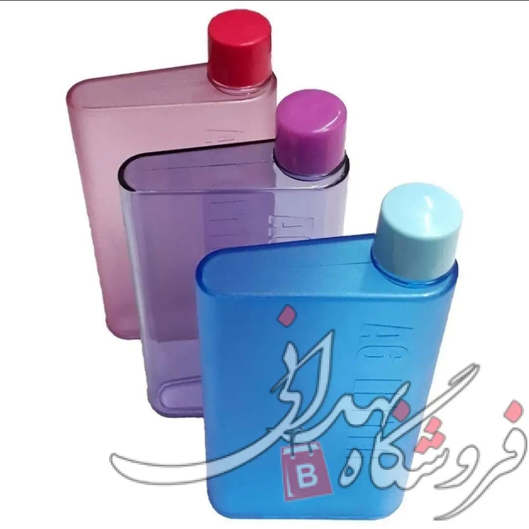 قمقمه کتابی شفاف 325ml ?فروش ویژه ? — تصویر ۳
