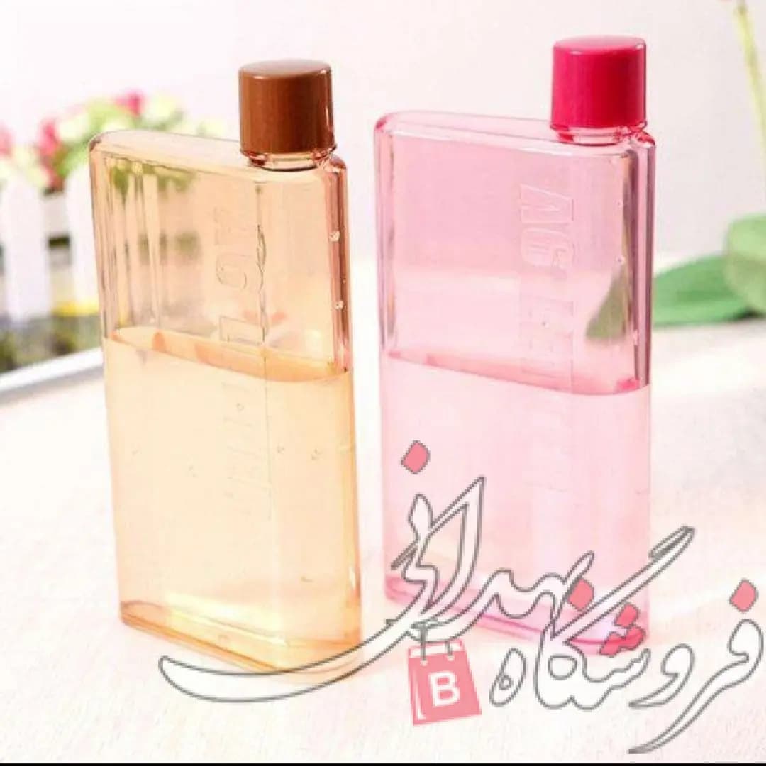 قمقمه کتابی شفاف 325ml ?فروش ویژه ? — تصویر ۲