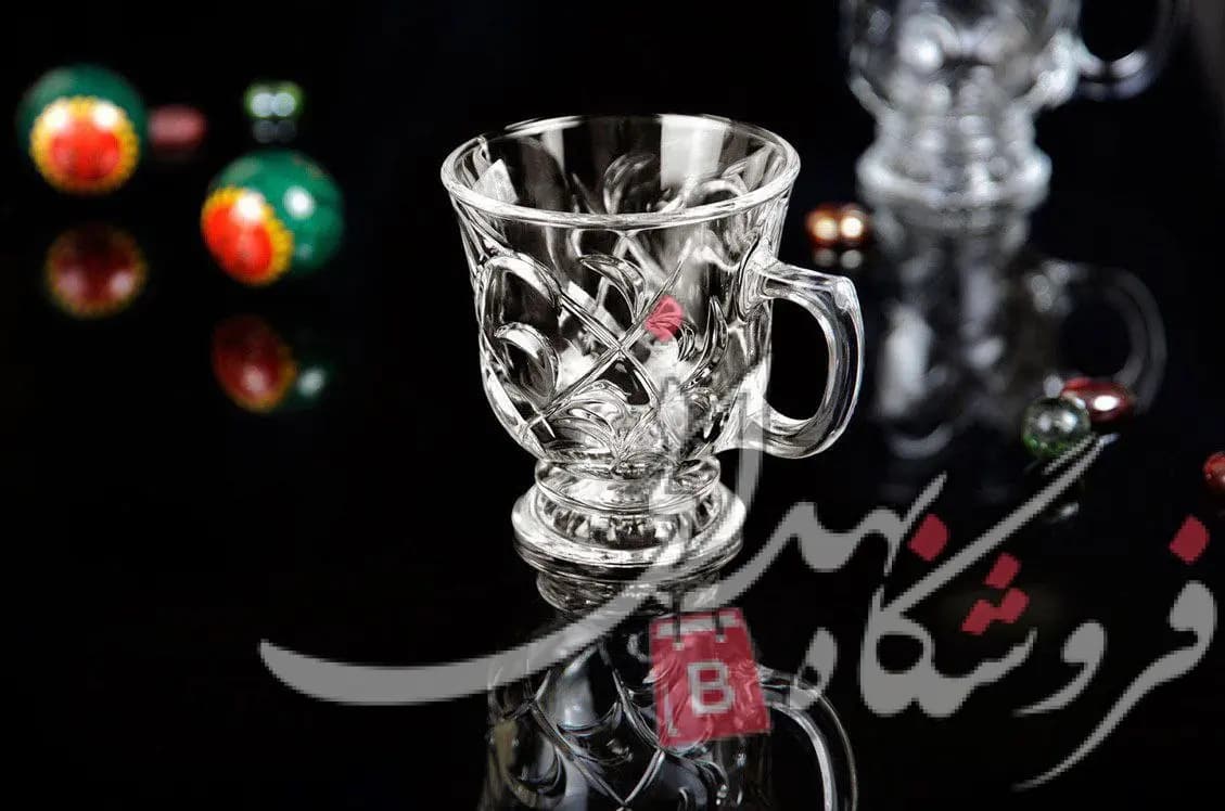 نیم لیوان نسیم دسته دار6عددی اصفهان — تصویر ۲