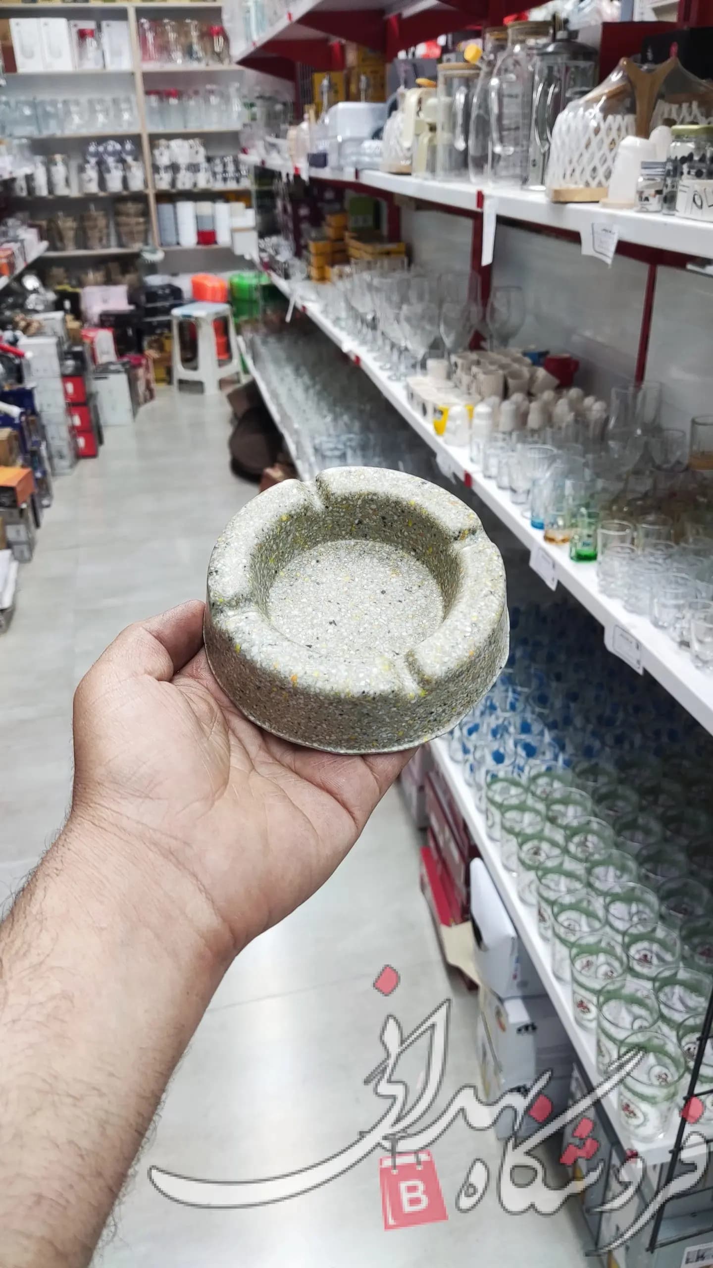 زیر سیگاری ملامین مربع و گرد ث