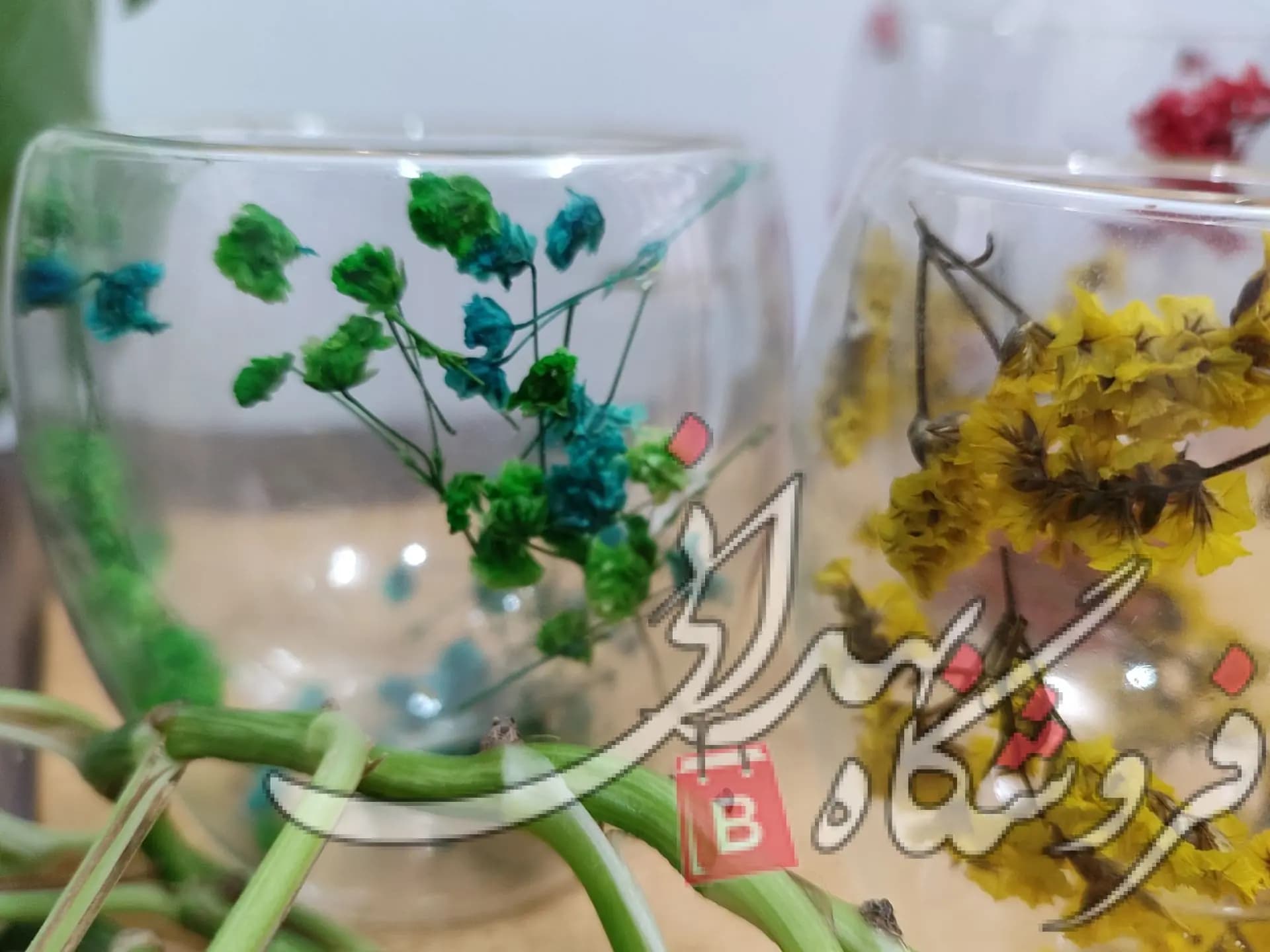 لیوان ماگ پیرکس گلدار سایز 1 250 میل — تصویر ۴