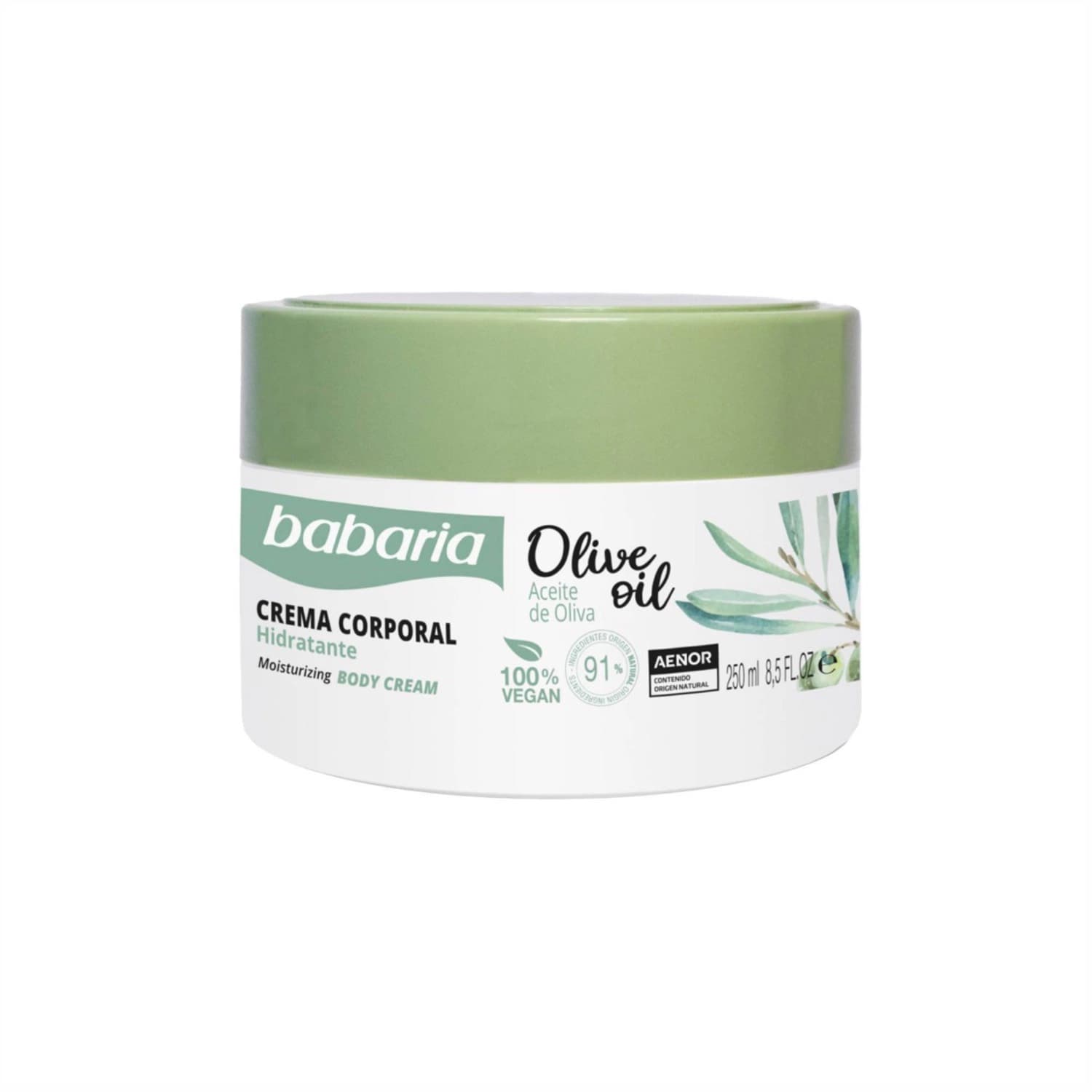 کرم مرطوب‌کننده باباریا مدل Olive Oil حجم ۲۵۰ میلی‌لیتر