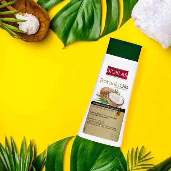 شامپو ضدریزش بیوبلاس مدل روغن نارگیل حجم ۳۶۰ میلی‌لیتر — تصویر ۲