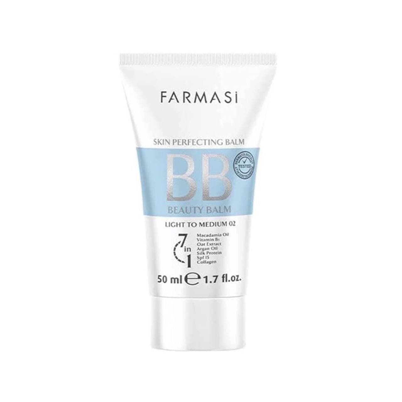 بی‌ بی کرم فارماسی SPF15 شماره 02 حجم ۵۰ میلی‌لیتر