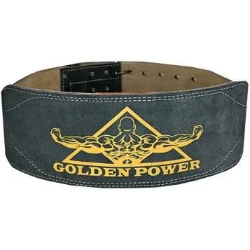 کمربند بدنسازی چرم 3 لایه GOLDEN POWER
