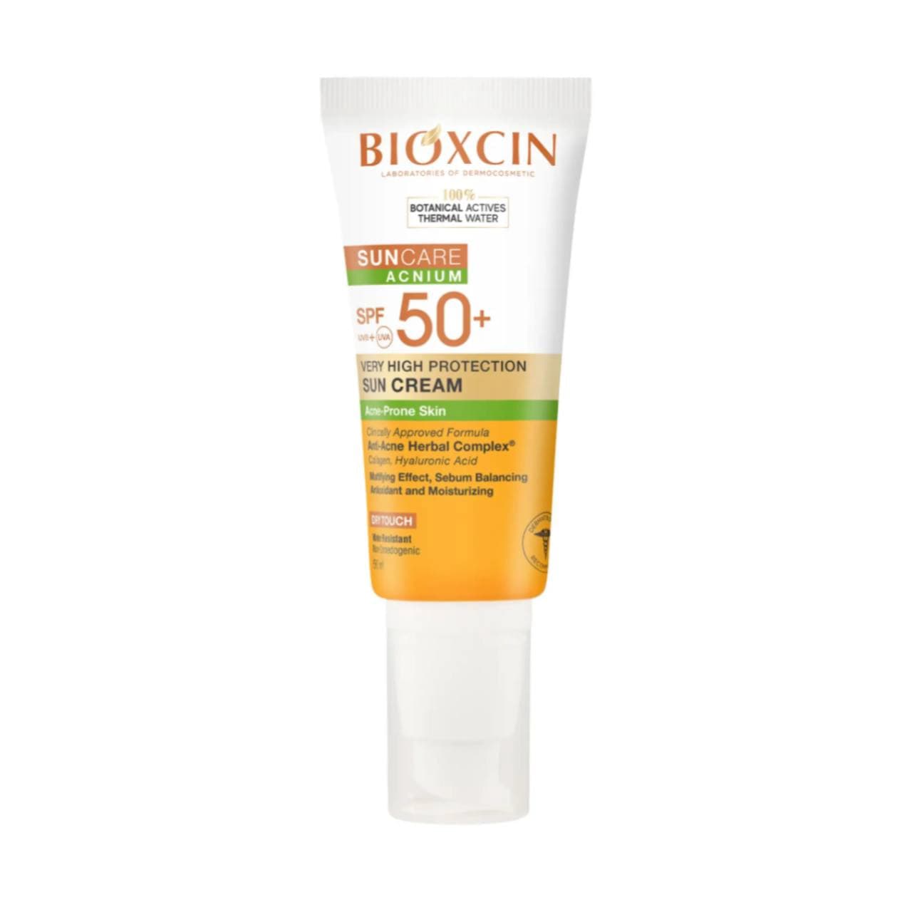 کرم ضدآفتاب بی‌رنگ بیوکسین SPF50 مناسب پوست چرب 50 میلی لیتر — تصویر ۲