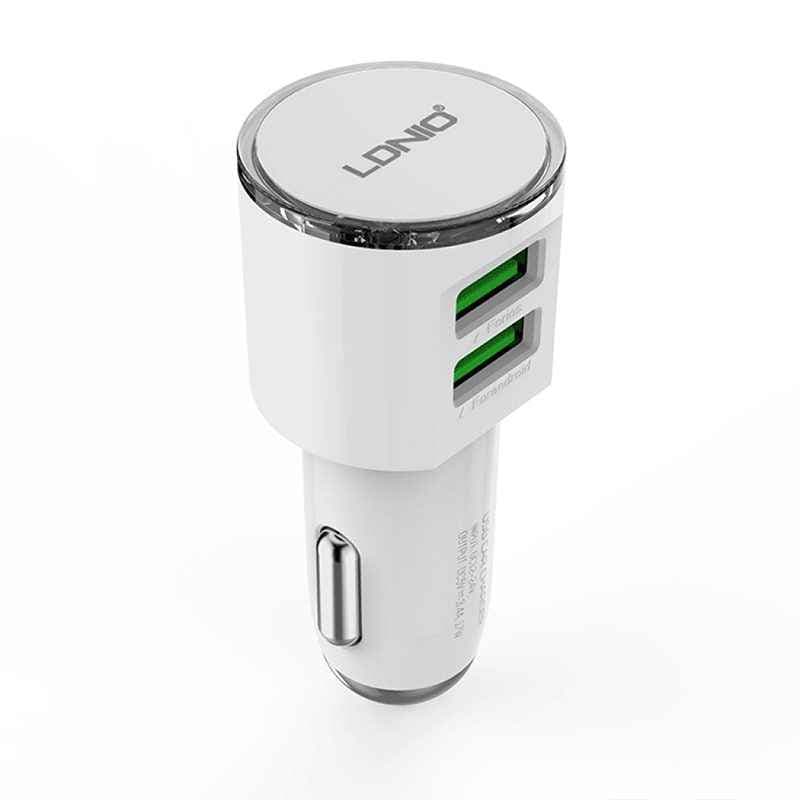 شارژر فندکی مدل DL-C29 همراه با کابل microUSB — تصویر ۴
