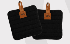 ست دستگیره چهارگوش WS طرح کتان کد K-2