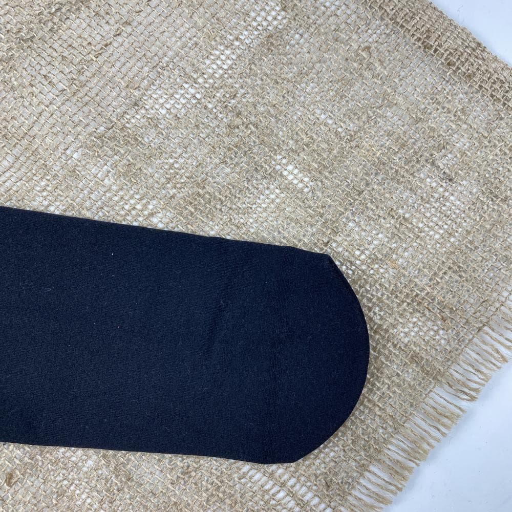 جوراب شلواری دخترانه ساده مشکی رنگ — تصویر ۵