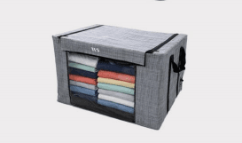 باکس جلو شفاف سایز کوچک WS طرح برزنتی کد 9186