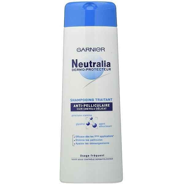 شامپو ضد شوره گارنیر GARNIER مدل NEUTRALIA حجم 300 میل اصل فرانسه آبرسان و رفع شوره و خارش سر